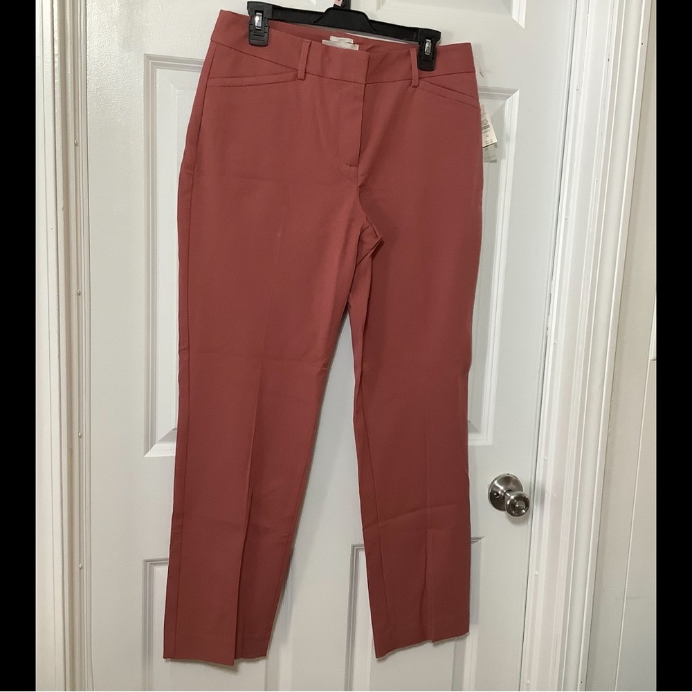 Talbots Curvy Fit Rust Pants size 10 NWT. - Picture 6 of 14